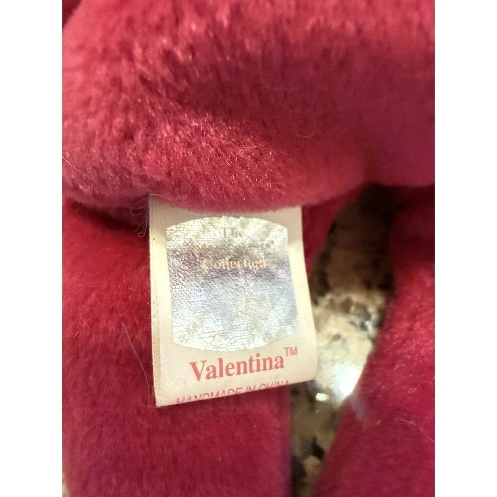 RARE Ty Valentina Beanie Baby Bear with Tag Errors Retired